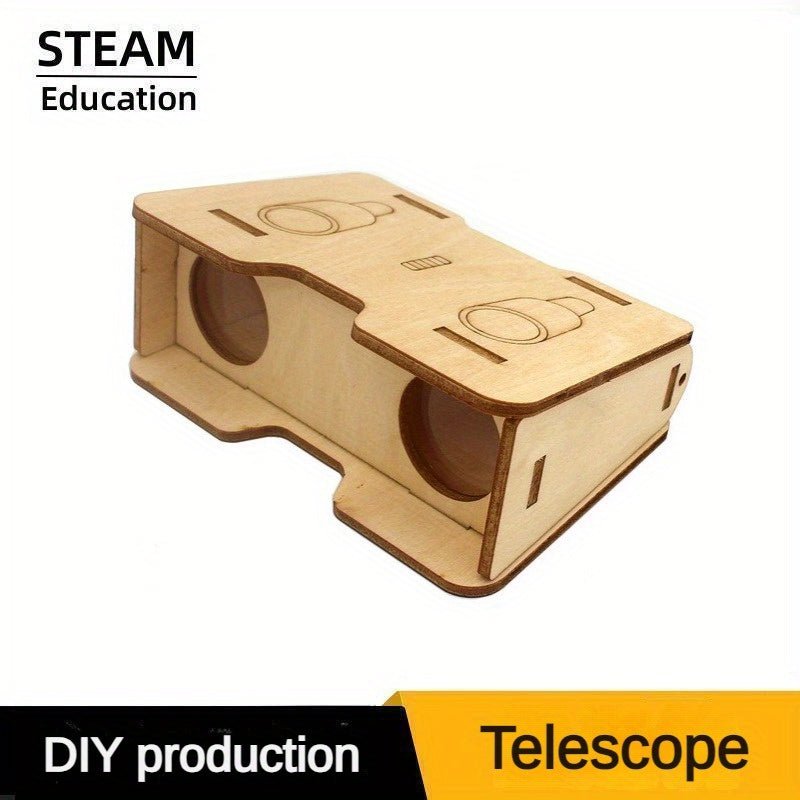 Homemade Telescope, Student Technology Making, Educational Science Experiment Model, DIY Material Package