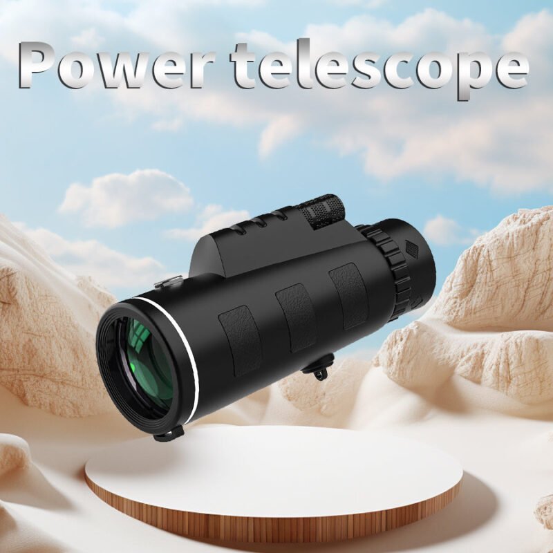 Outdoor Monocular Telescope 8×42 High Power Magnification, BAK4 Prism Optics, Compact Single-Tube Spotting Scope for Adults, Suitable for Hiking, Camping, and Travel, Ideal Gift for Men – Applicable Age Group 14+
