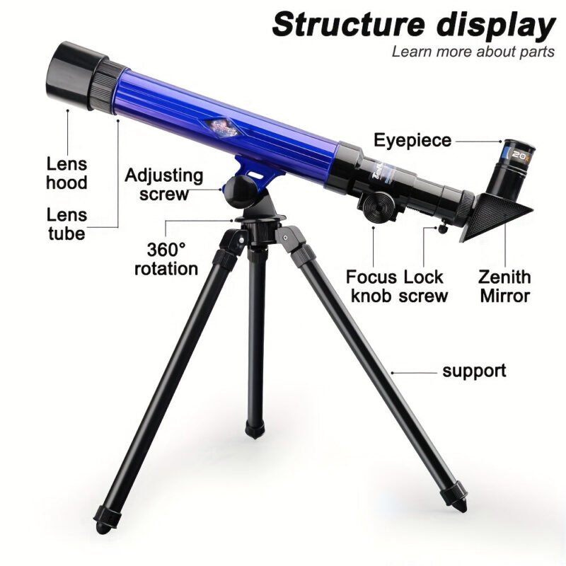 Educational Telescope Toy, Puzzle Toy, Cultivate Observation Skills