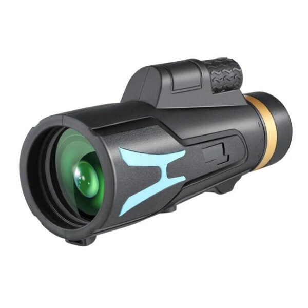 H034a1d9eb31f4bafaae0084334d09b1aj New high power 12×50 large eyepiece wide angle waterproof monocular telescope with phone adapter & tripod