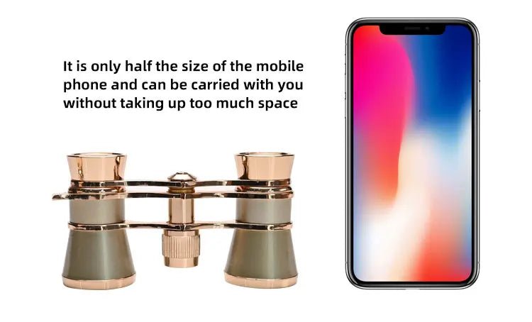 antique Silver theater binoculars opera glasses theatre binoculars opera 3×25