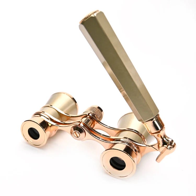 antique Silver theater binoculars opera glasses theatre binoculars opera 3×25