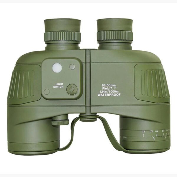 7X50 high magnification high-definition binoculars with compass ranging nitrogen-filled waterproof grade telescope