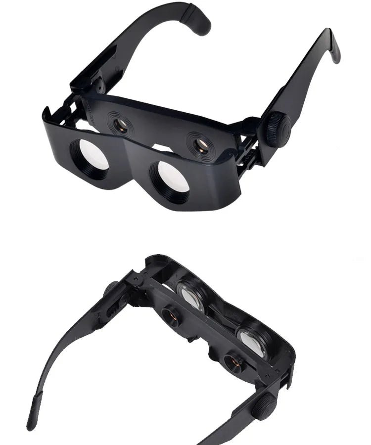 Outdoor Fishing Special HD Zoom Dismountable 3x Folded Fishing Telescope with Black Glasses Case