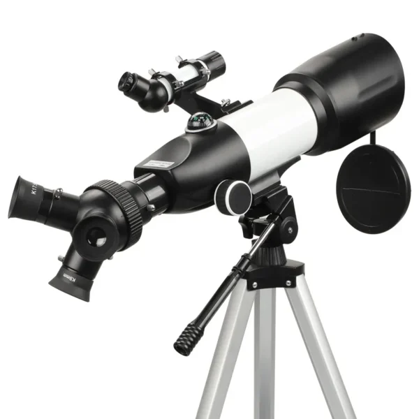O1CN01r9eRe61YY6aHDLAIv_!!3327133070-0-cib Telescope, 80mm Large Aperture Telescope for Astronomy Beginners, Adults and Kids, 3 Rotatable Eyepieces Professional Refractor Telescope for View Moon Landscape and Planet