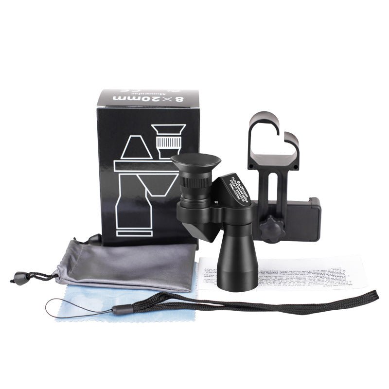 8×20 HD Night Vision Mini Pocket Zoom Monocular Outdoor Portable Mini Telescope For Hunting, Camping, Mountain Climbing, Hiking, Bird Watching, As Halloween, Chrismas Gift