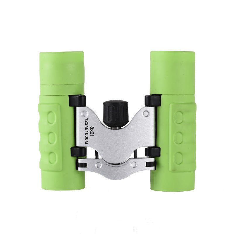 Kids Binoculars Toy Set – Shock Proof 8×21 High Resolution Manual Focus Telescopes with Carry Case, Gift for Young Explorers Ages 3-8, Waterproof Compact Mini Binoculars for Boys and Girls