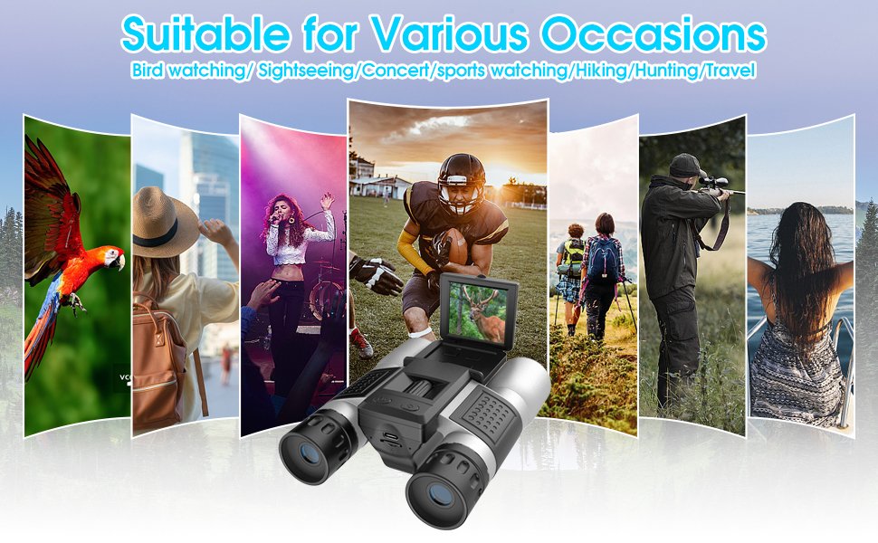 binoculars with camera