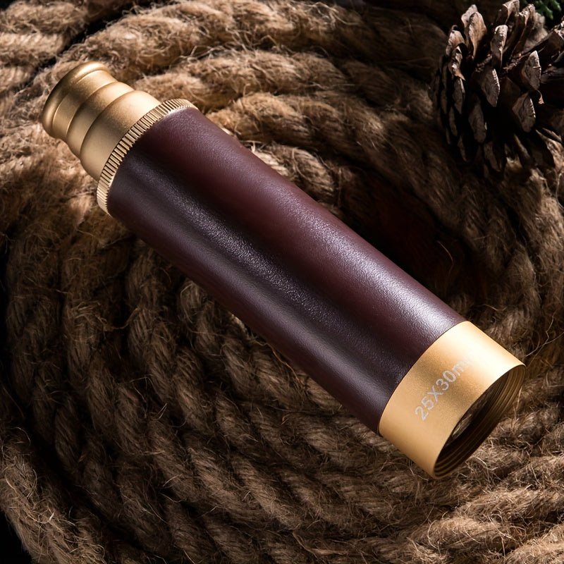 25×30 High-Definition Spyglass Monocular Telescope – Foldable & Portable with Enhanced Optics – Ideal Handheld Gift for Adventure Seekers & Nature Lovers – Perfect Birthday Present