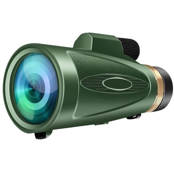 80X100 HD Monocular Telescope, High Powered BAK-4 Prism Compact Monoculars for Adults, Larger Vision Monocular for Bird Watching Hunting Hiking Camping Travelling