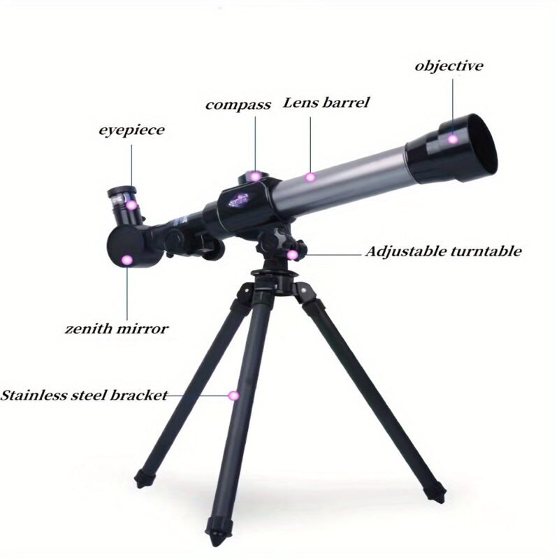 Telescopes For Kids, Powerful Monocular Portable Telescope – Astronomy Toys Perfect Gift For Kids Birthday Gift Christmas Gift